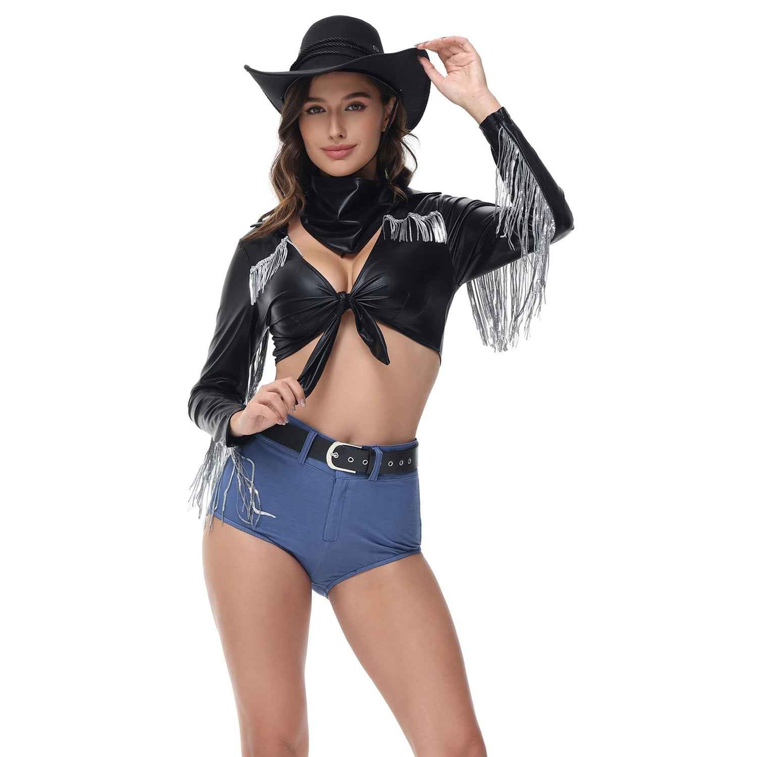 Ride It Out Cowgirl Costume Nightclub DS DJ Uniform