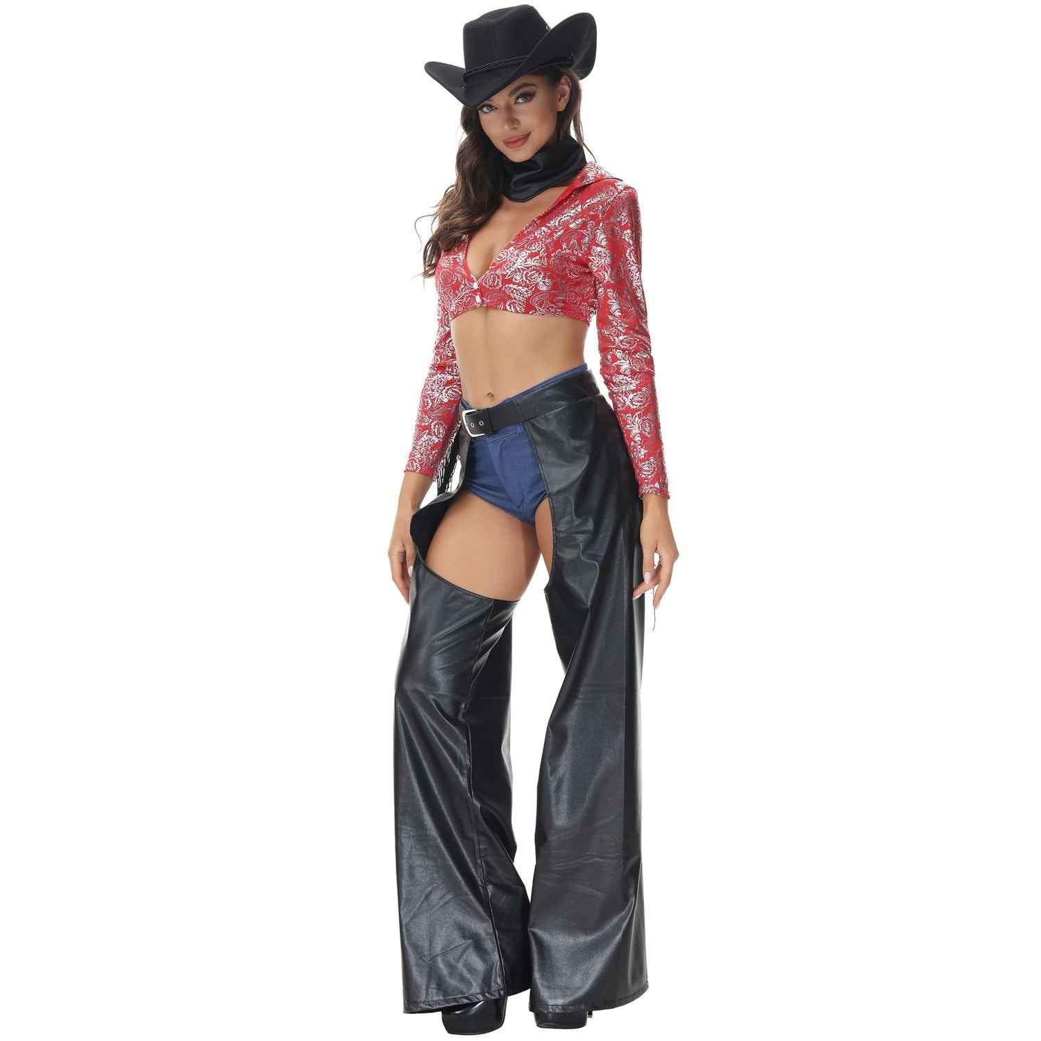 Authentic Western Style Ride Out Cowgirl Costume