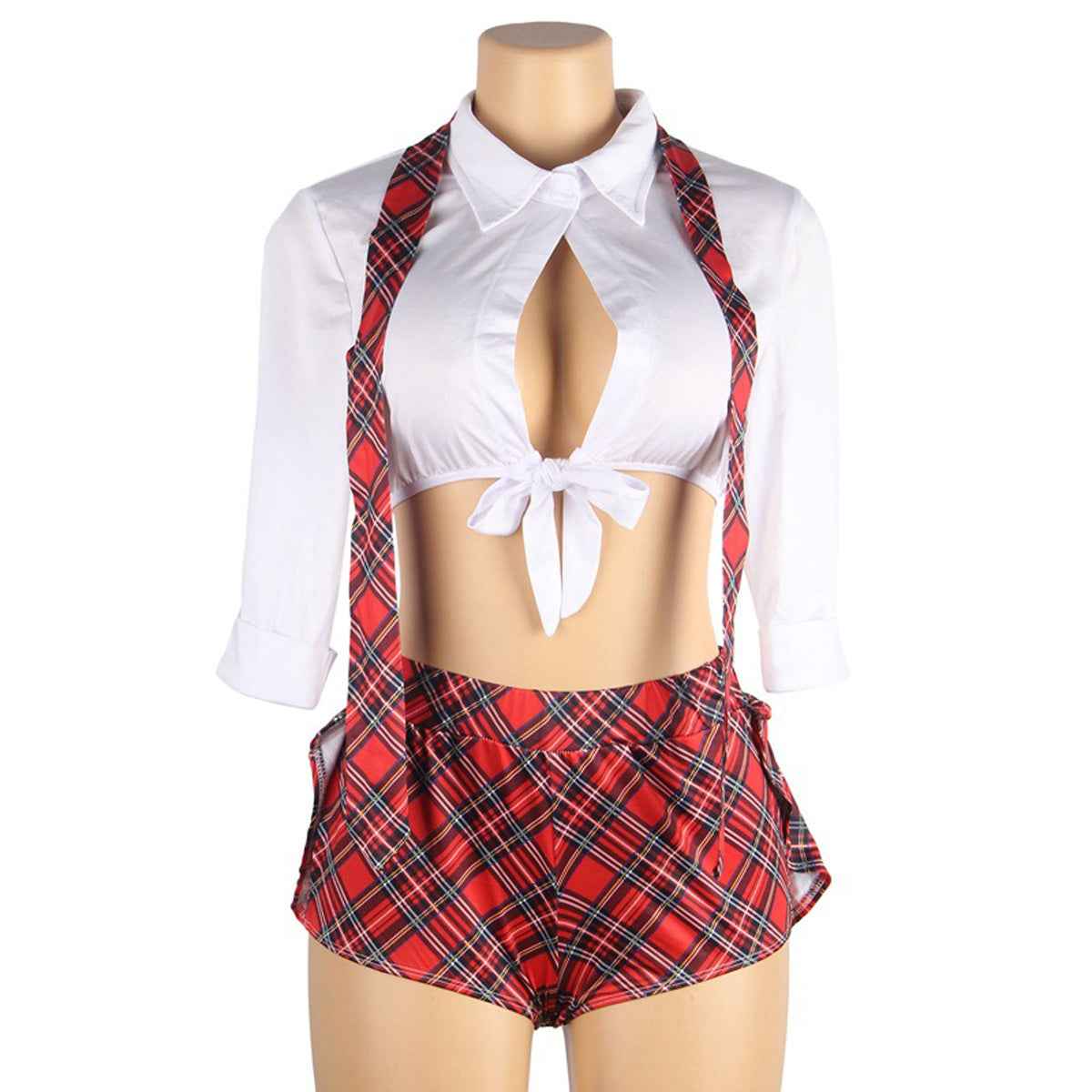 Tantalizing Teacher Adult Costume with Necktie