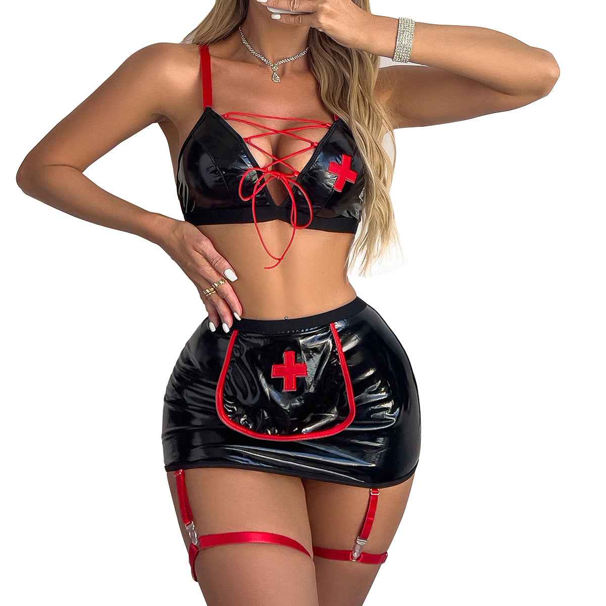 Nurse Uniform Costume for Women Halloween
