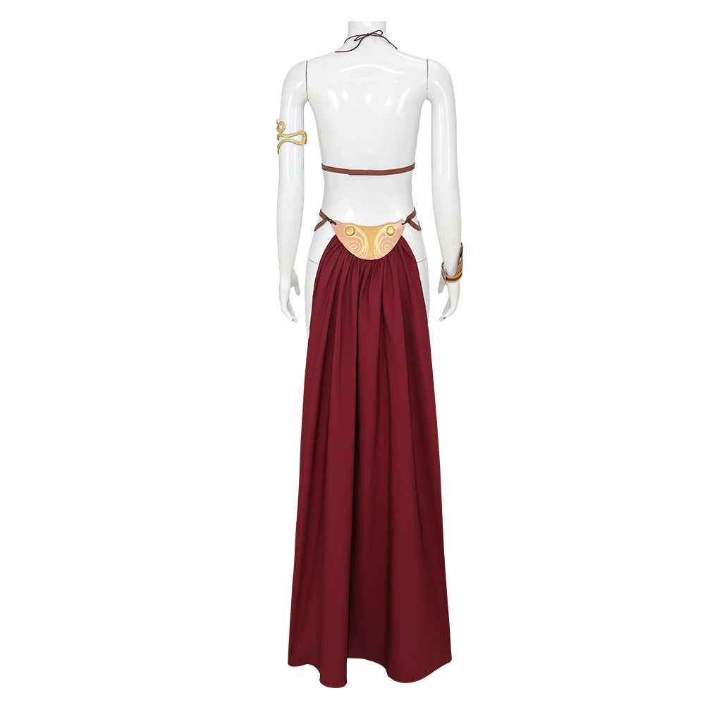 Star Wars Leia Organa Princess Carnival Suit Cosplay Costume For Adults