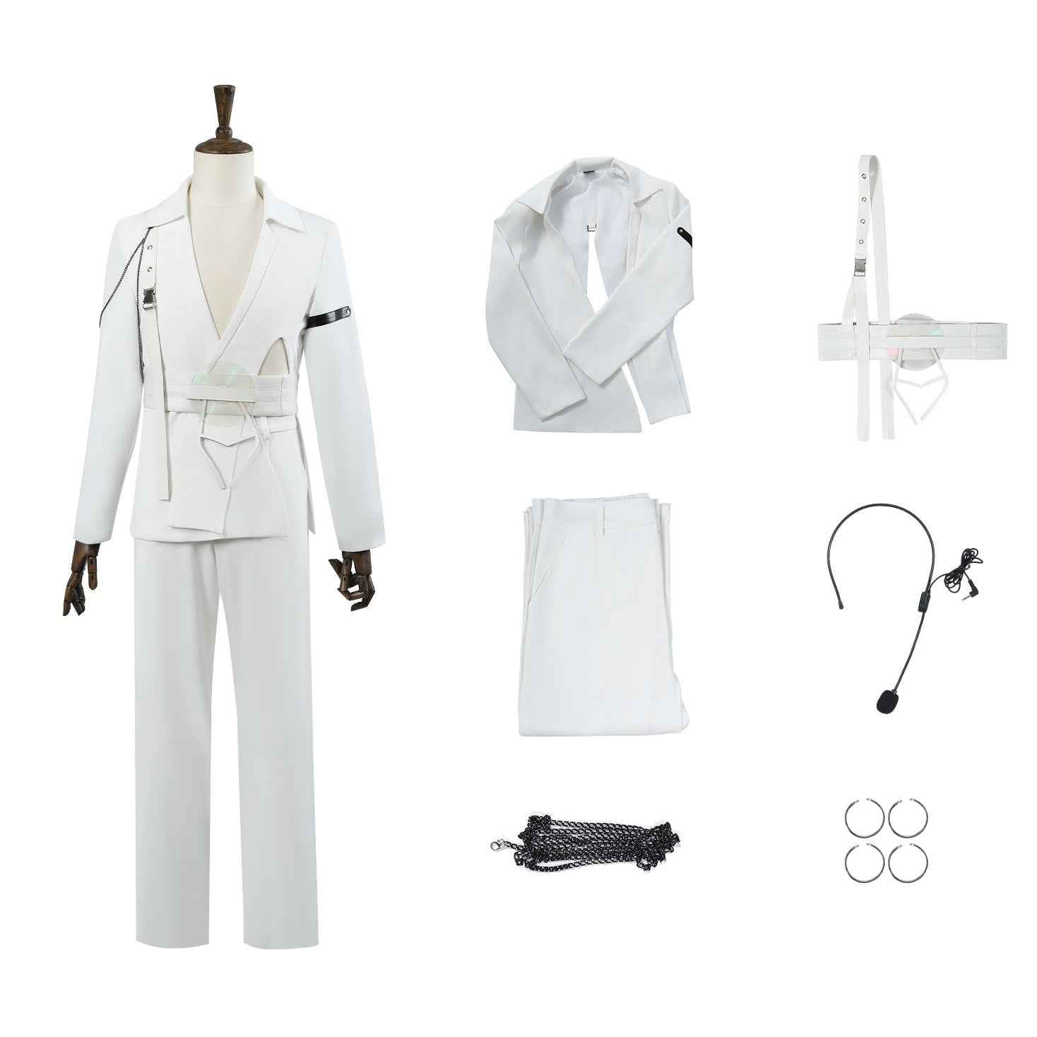 Alien Stage R7 Luka Blink Gone Costume Halloween Party