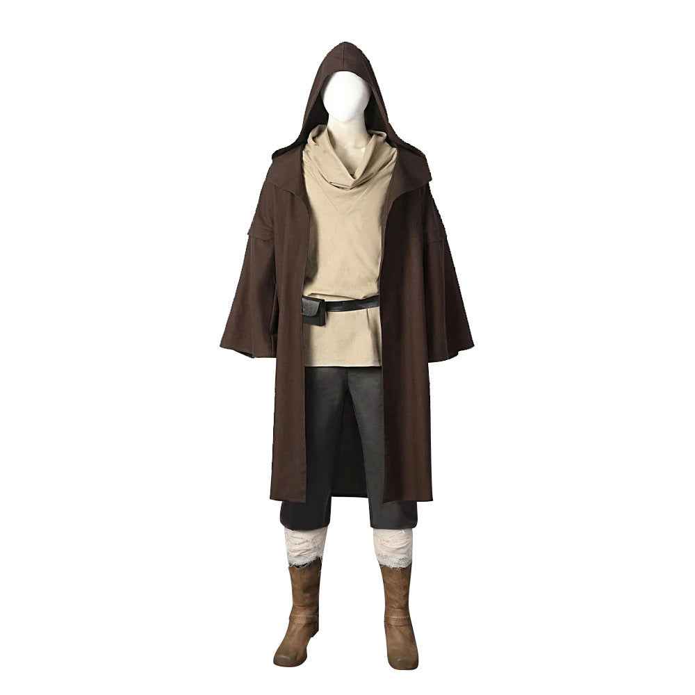 Obi Wan Kenobi Cospaly Costume Star Wars Suit Halloween Outfit