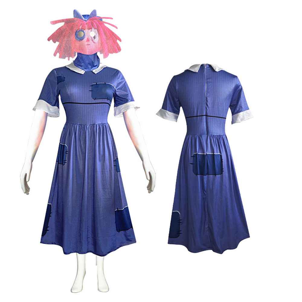 Pomni Dress Costume TADC cosplay Halloween