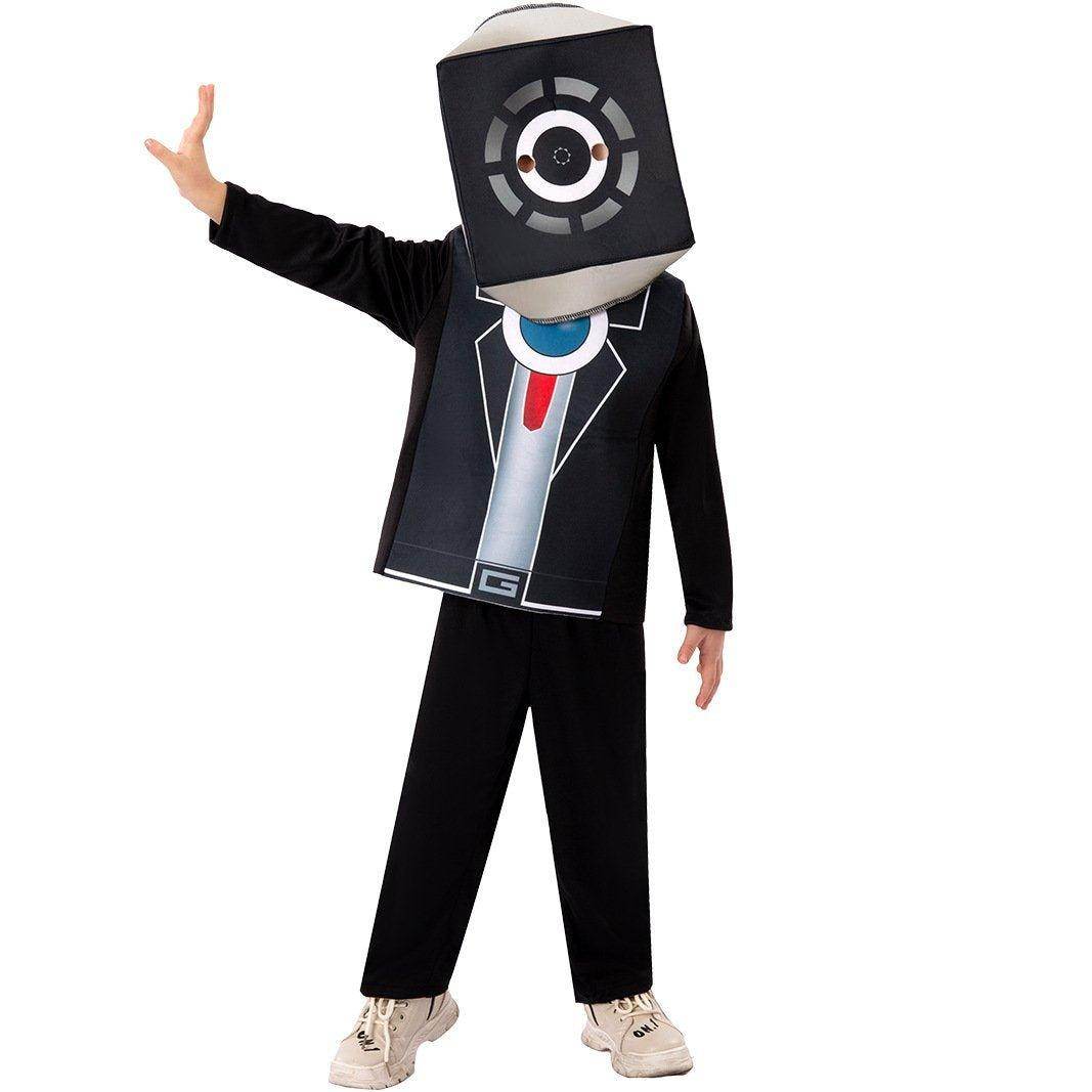 3D Horror Game TV and Toilet Costume Halloween Cosplay Outfit - zzcosplay