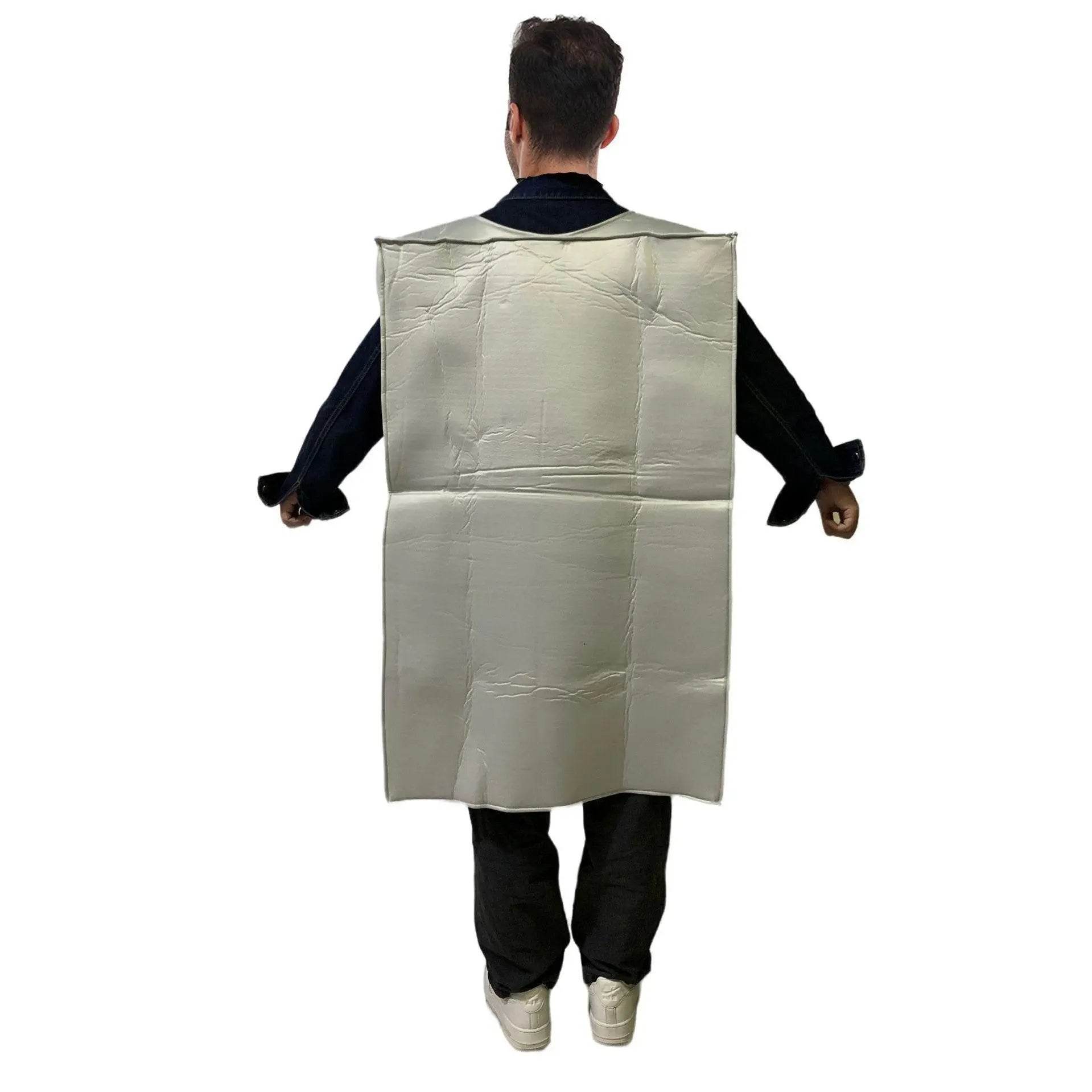 Adult Spoof Supermarket vending machines Funny Novelty Halloween Cosplay Costume - zzcosplay