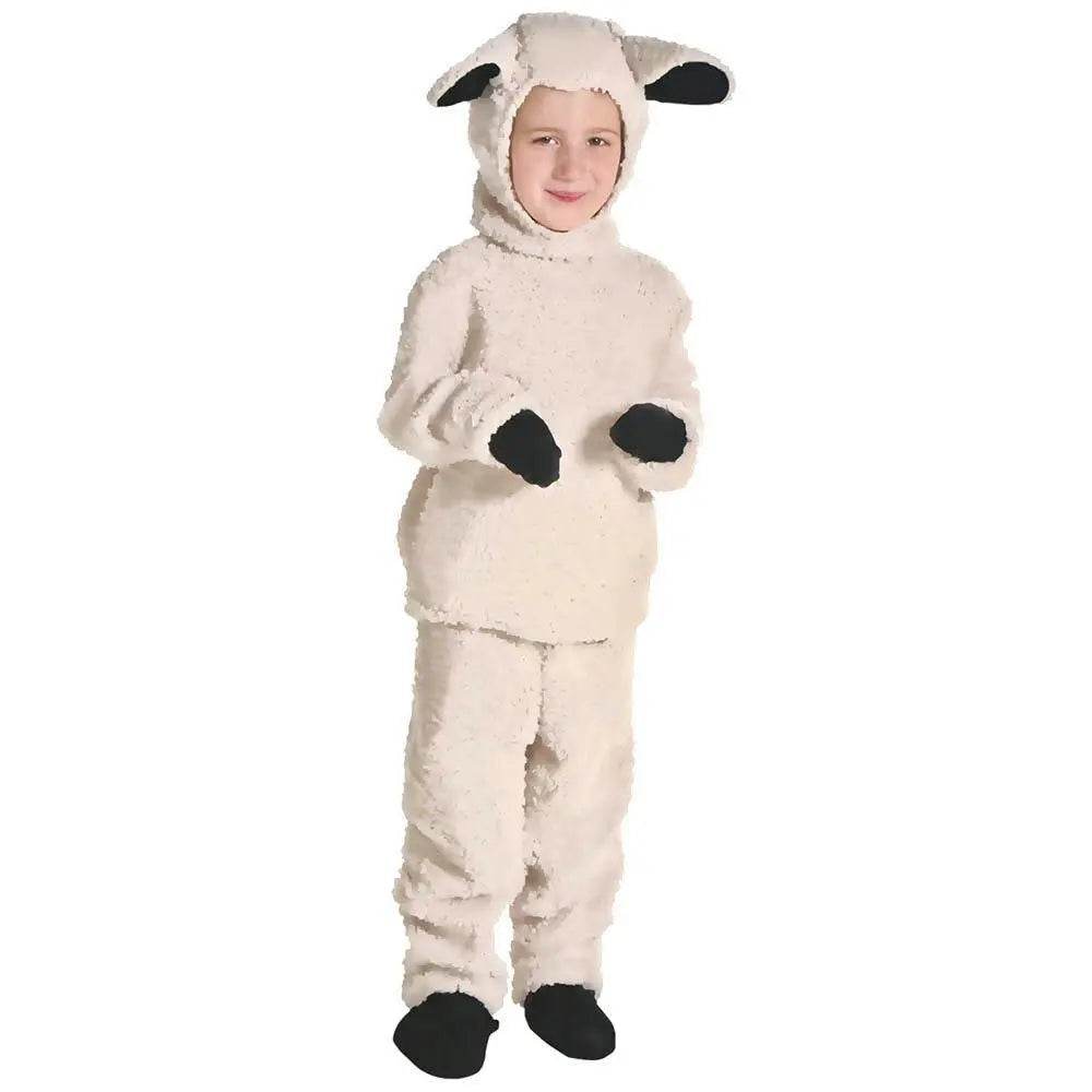 Adult kids Shepherd Sheep Costume Animal Cosplay Matching Costume - zzcosplay