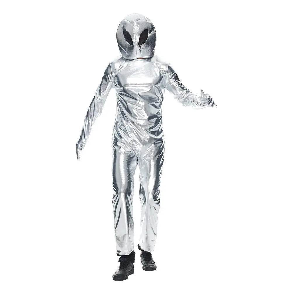 Alien Funny UFO Astronaut Cosplay Costume Outfits Halloween Carnival Suit - zzcosplay