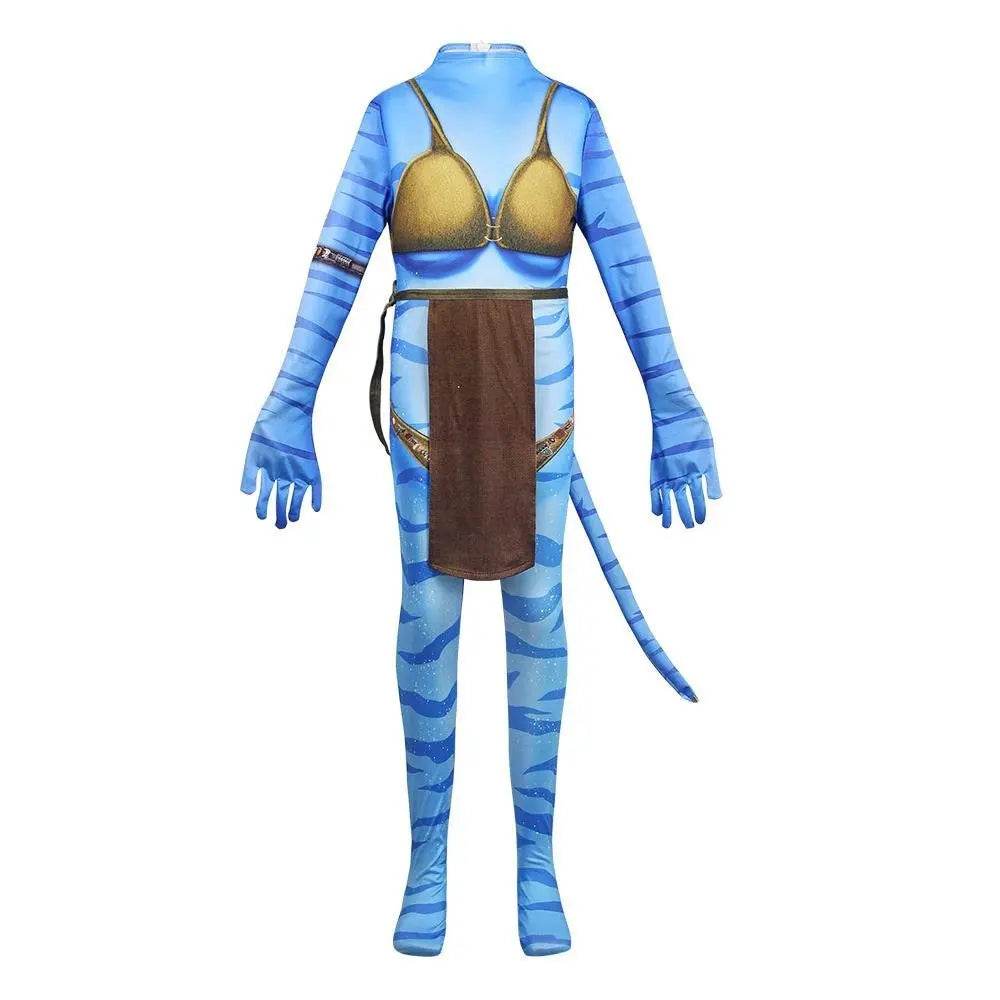 Avatar: The Way of Water Cosplay Costume adult zentai costume Sets and Mask Up For kids - zzcosplay