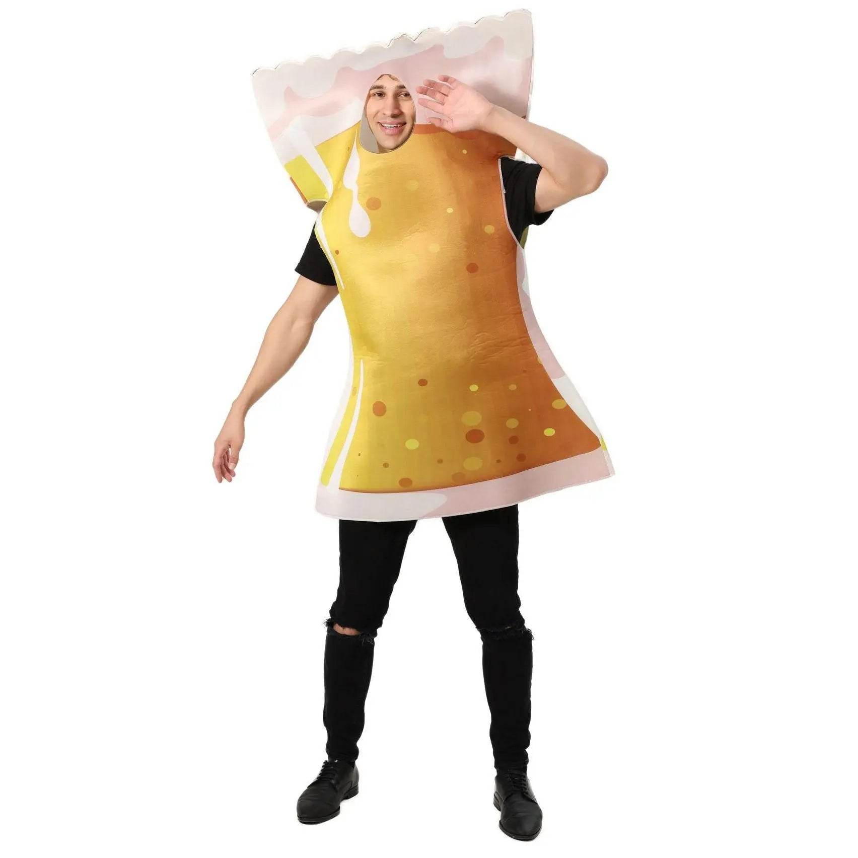 Beer mug Halloween Costume Outfits Party Carnival Cosplay - zzcosplay