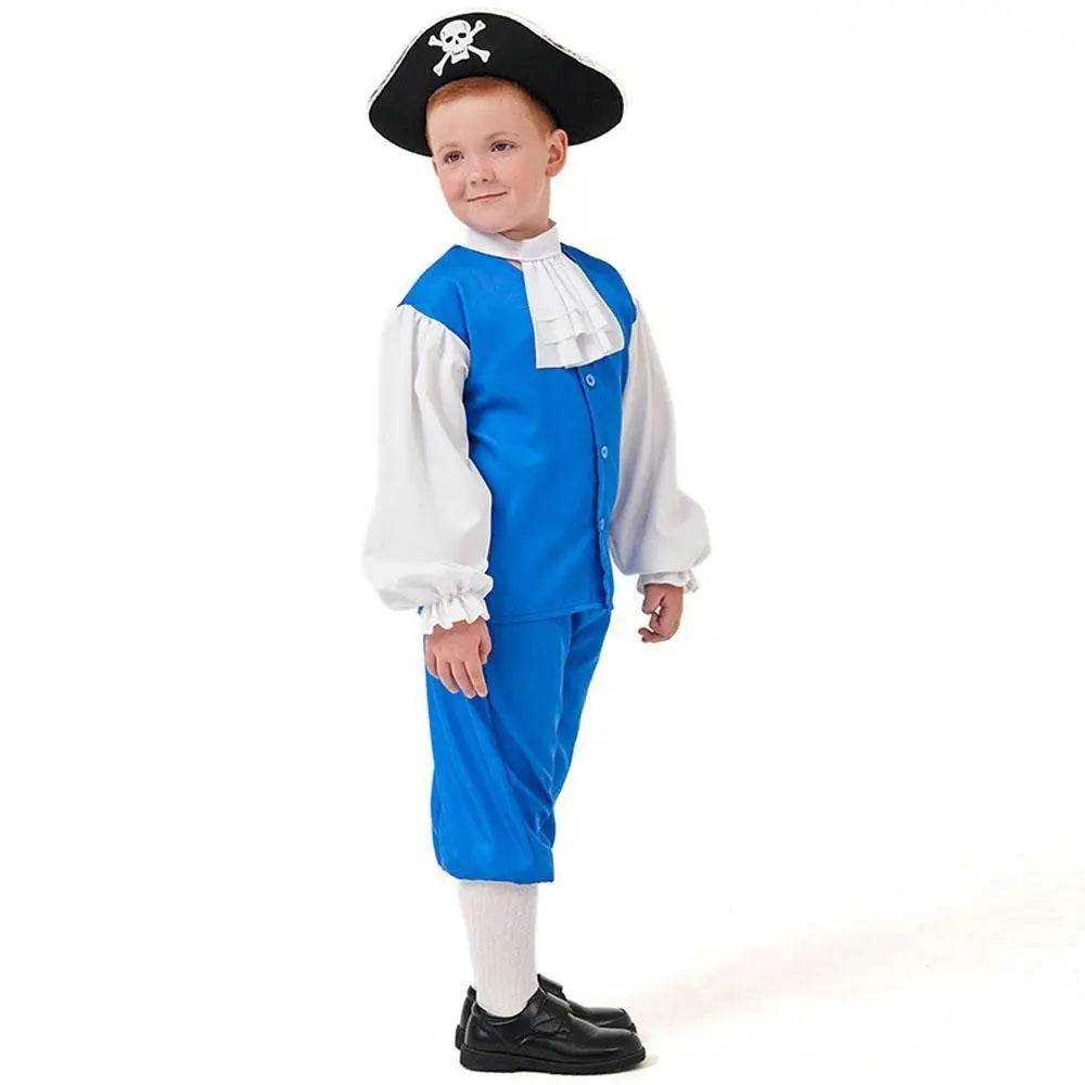 Boy Pirate Outfit Vintage Cosplay Costume Carnival Halloween For Kids - zzcosplay
