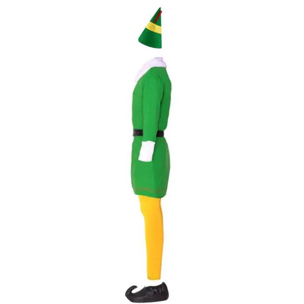 Buddy Elf Christmas Cosplay Costume Full Set Party Costumes for Men - zzcosplay