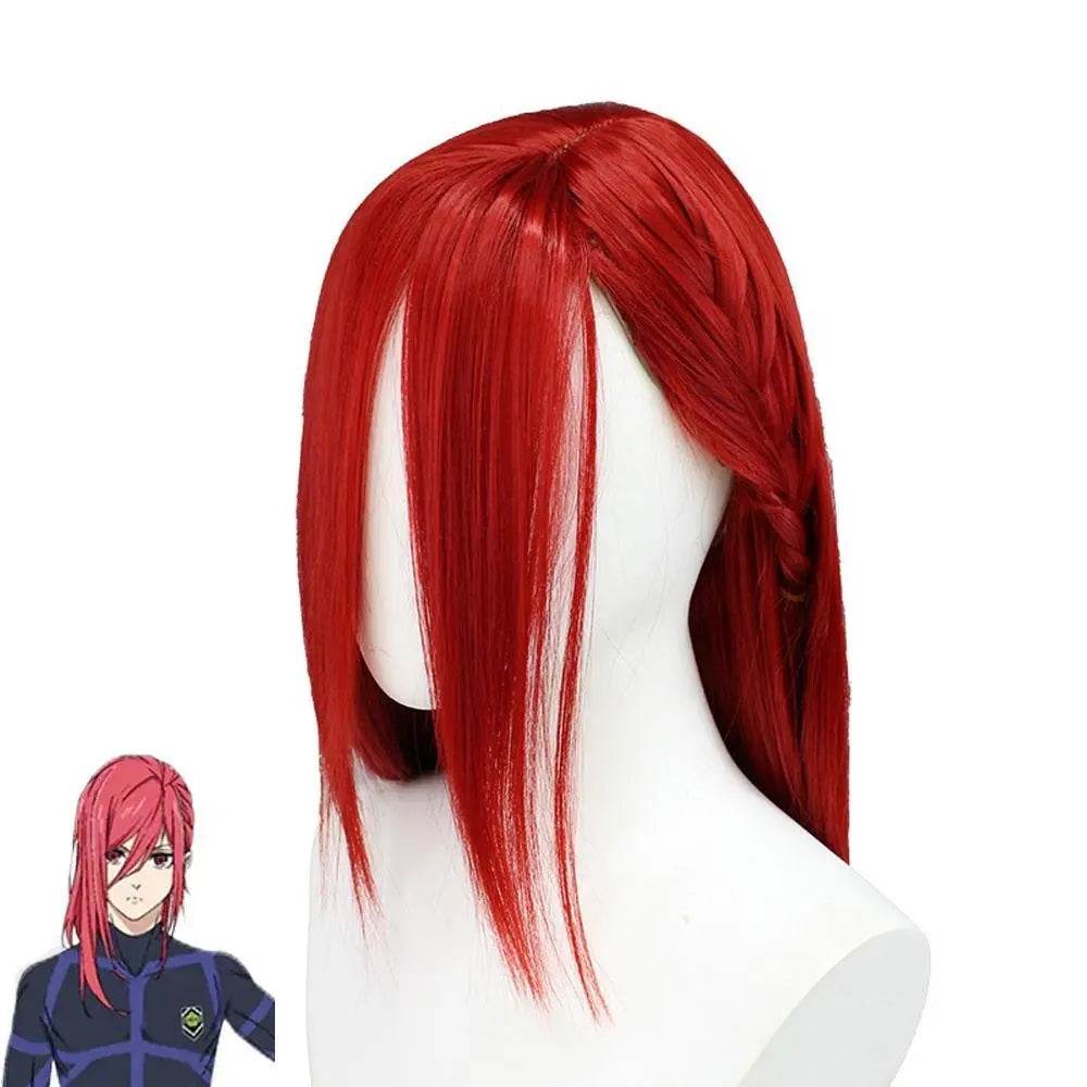 Chigiri Hyoma Cosplay Wig Bachira Meguru Hair Blue Lock costume wigs - zzcosplay