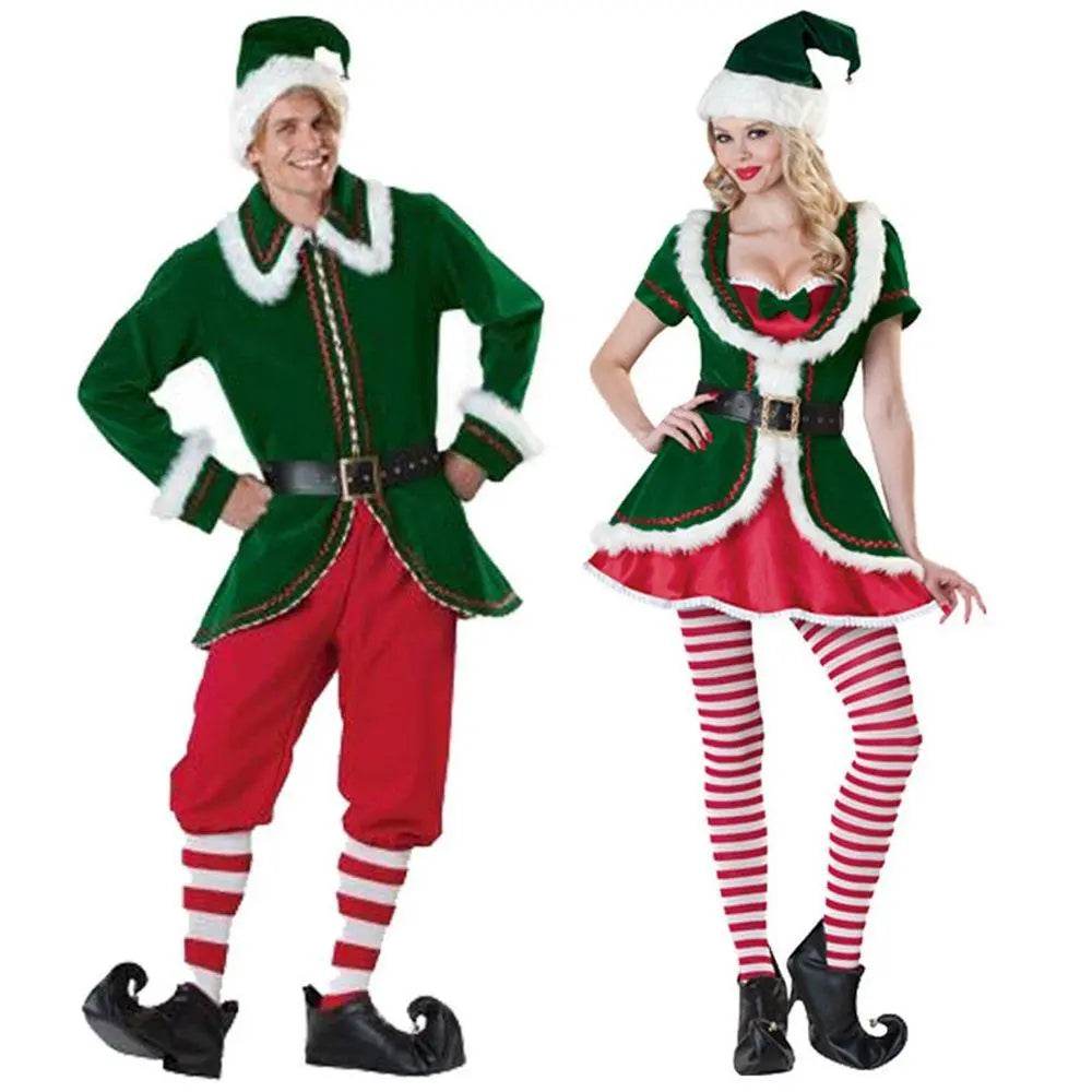 Christmas Costume Santa Claus Cosplay Costume Men - zzcosplay