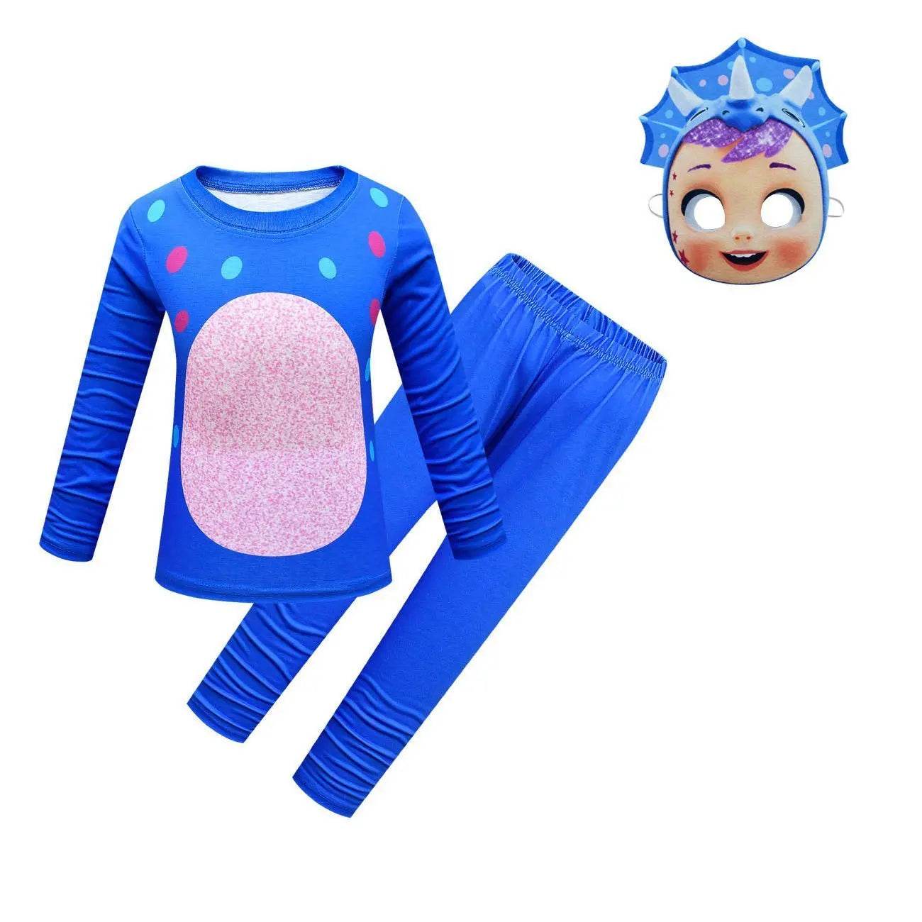 Cry Babies Cosplay Costume Long Sleeve Cartoon Two Piece Suits - zzcosplay