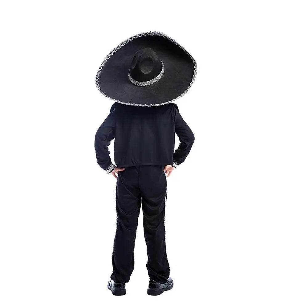 Day of the Dead Mariachi Amigo Kids Party Fancy Cosplay Costume - zzcosplay
