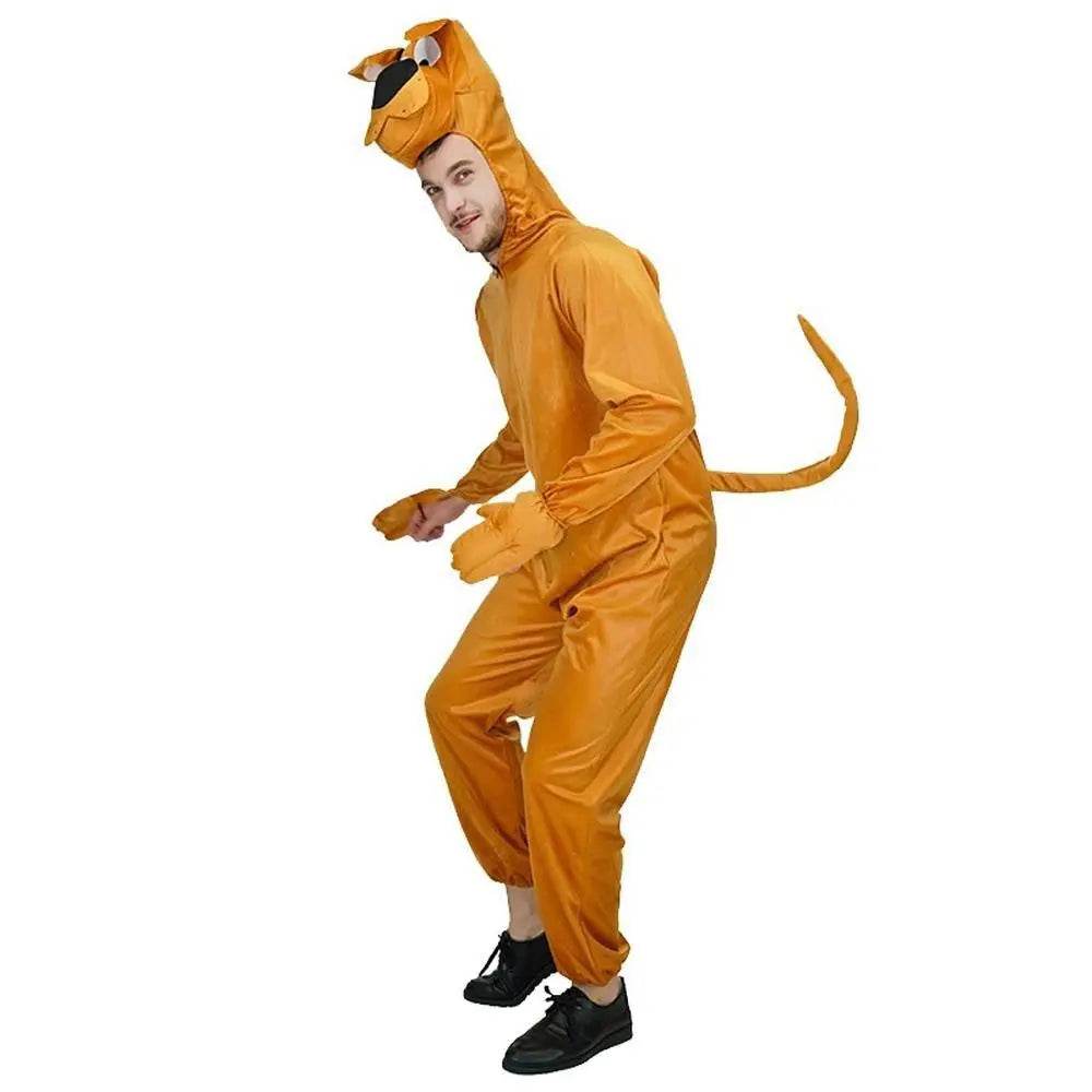 Dog Jumpsuit Adult Animal Stage Party Halloween Costumes - zzcosplay