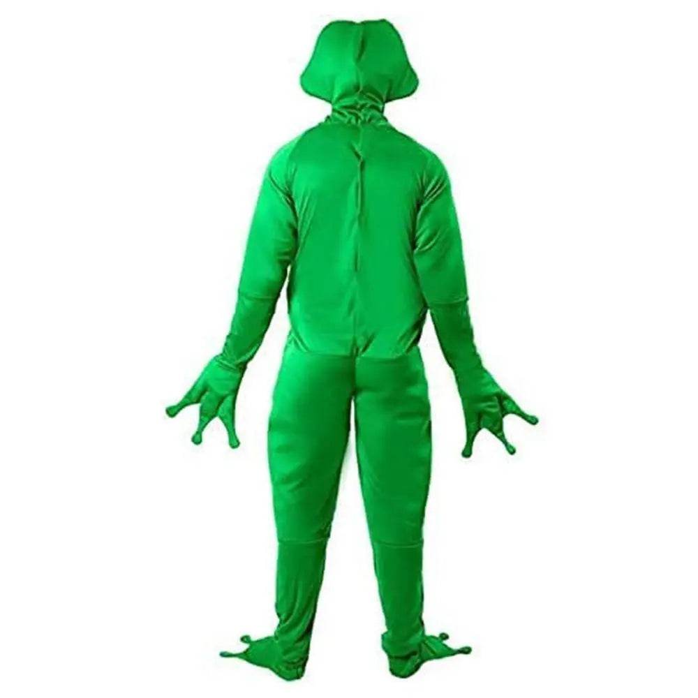 Frog Prince Jumpsuit Adult Animal Stage Party Halloween Costumes - zzcosplay