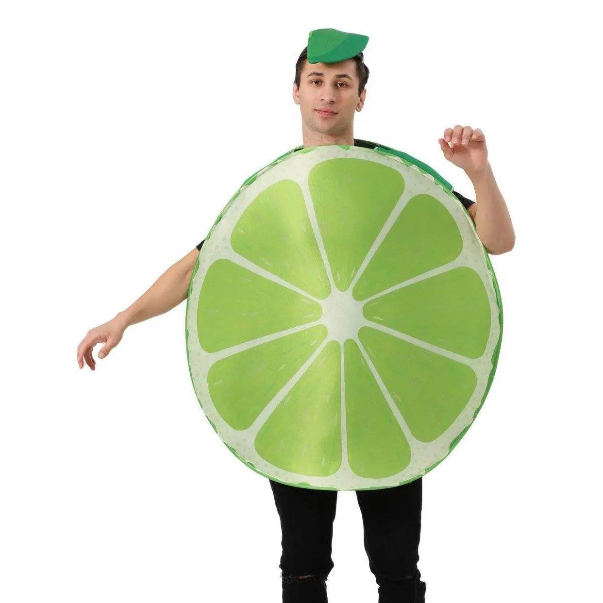 Fruit lime Halloween Costume Outfits Party Carnival Cosplay - zzcosplay
