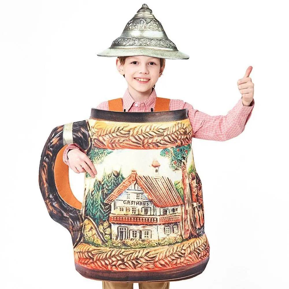 German Traditional Oktoberfest Outfit Mugs Funny Halloween Cosplay Costume For Adults - zzcosplay