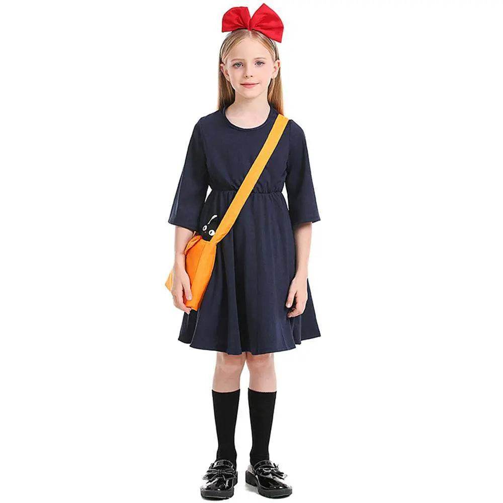 Girls Little witch's delivery service Kiki Suit Cosplay Costumes - zzcosplay