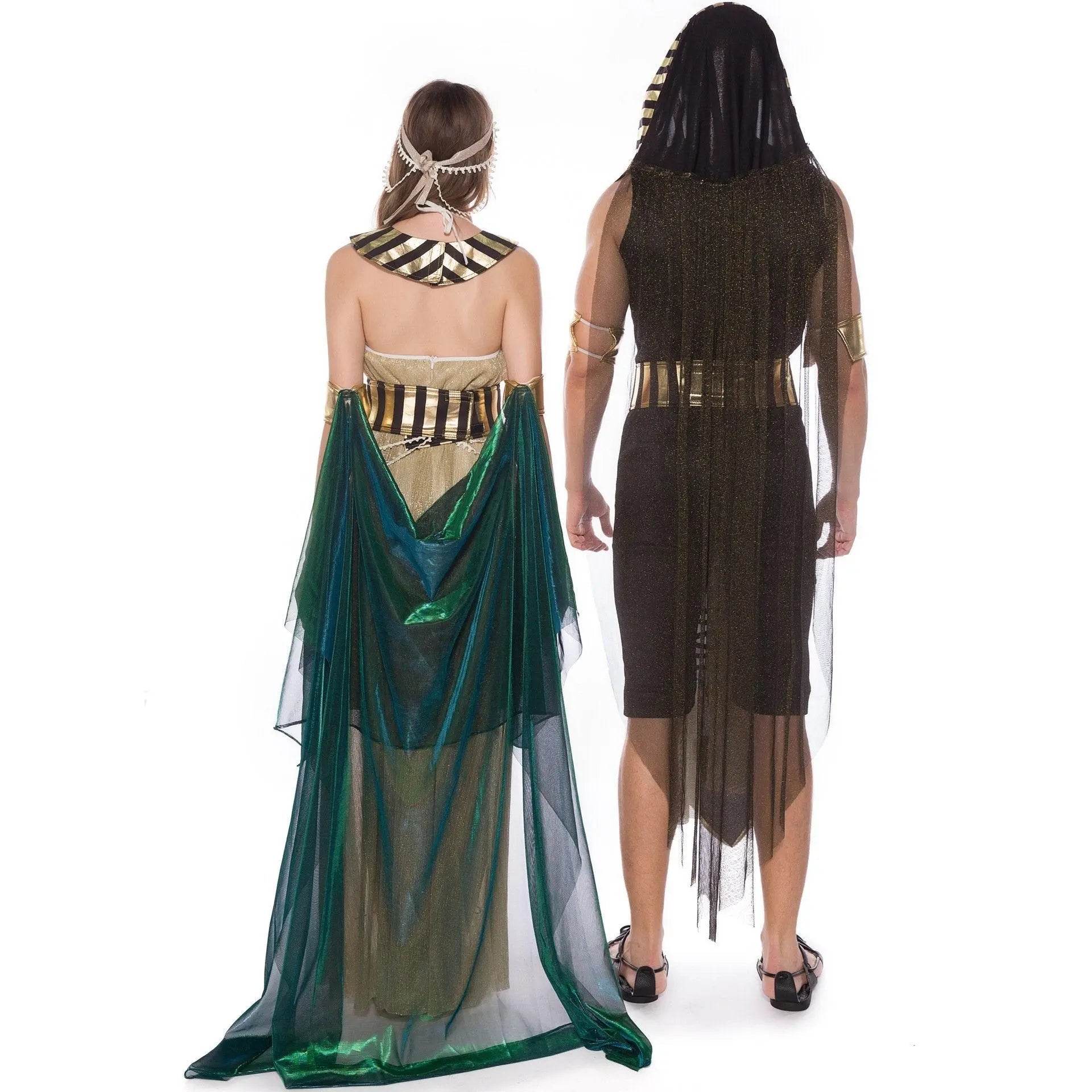 Greek Goddess Prince Couples Costume Halloween Outfits Cosplay Party Carnival - zzcosplay