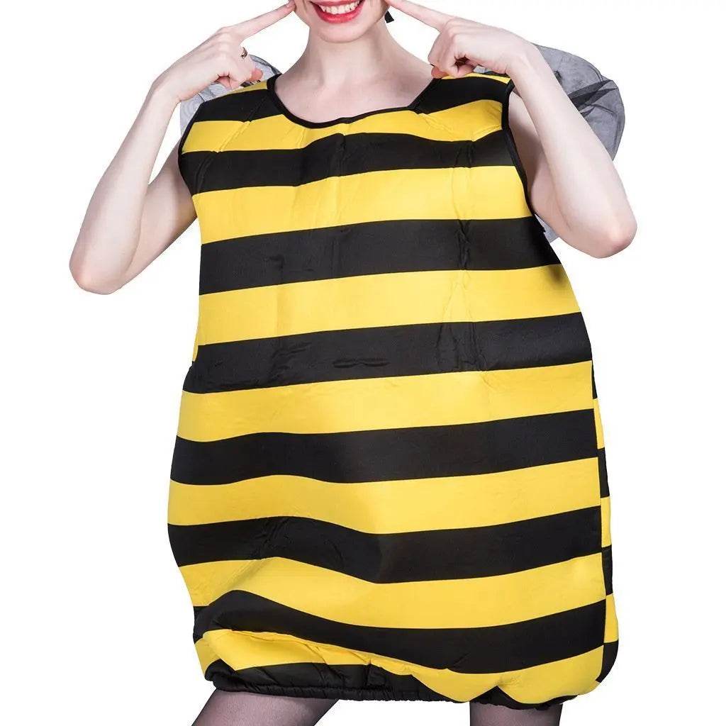 Halloween Bumble Bee Cosplay Costumes Party Animal Outfit Dress Up For Adults - zzcosplay