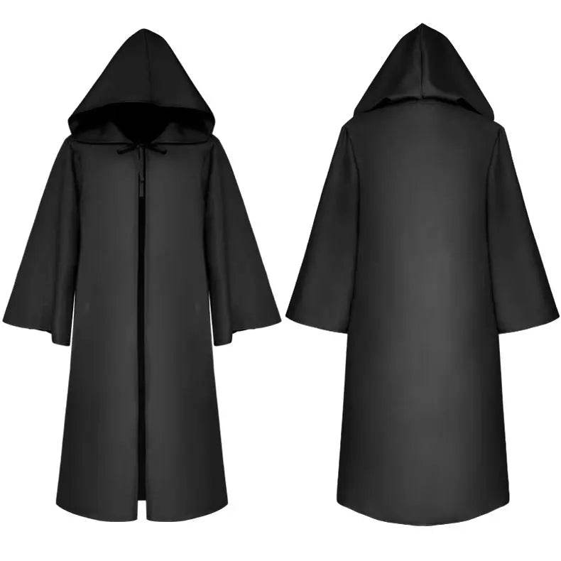 Halloween Medieval Bleach Cloak Cosplay Star War Jedi Knight Anakin Costumes for Adult - zzcosplay