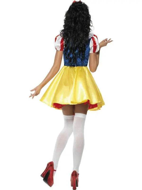 Halloween Snow White Dress Cosplay Costume Sassy - zzcosplay