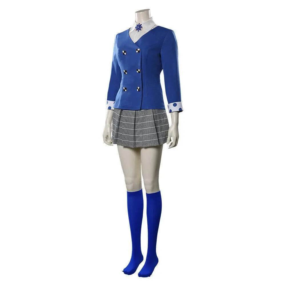 Heathers Veronica Sawyer Costume The Musical Halloween Carnival Cosplay Uniform Skirt Outfits Dress for Women - zzcosplay