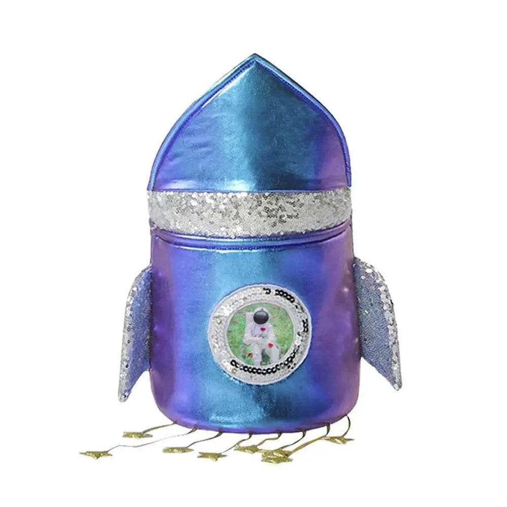Kids Alien Spaceship Costume for Halloween School Parties and Performances - zzcosplay