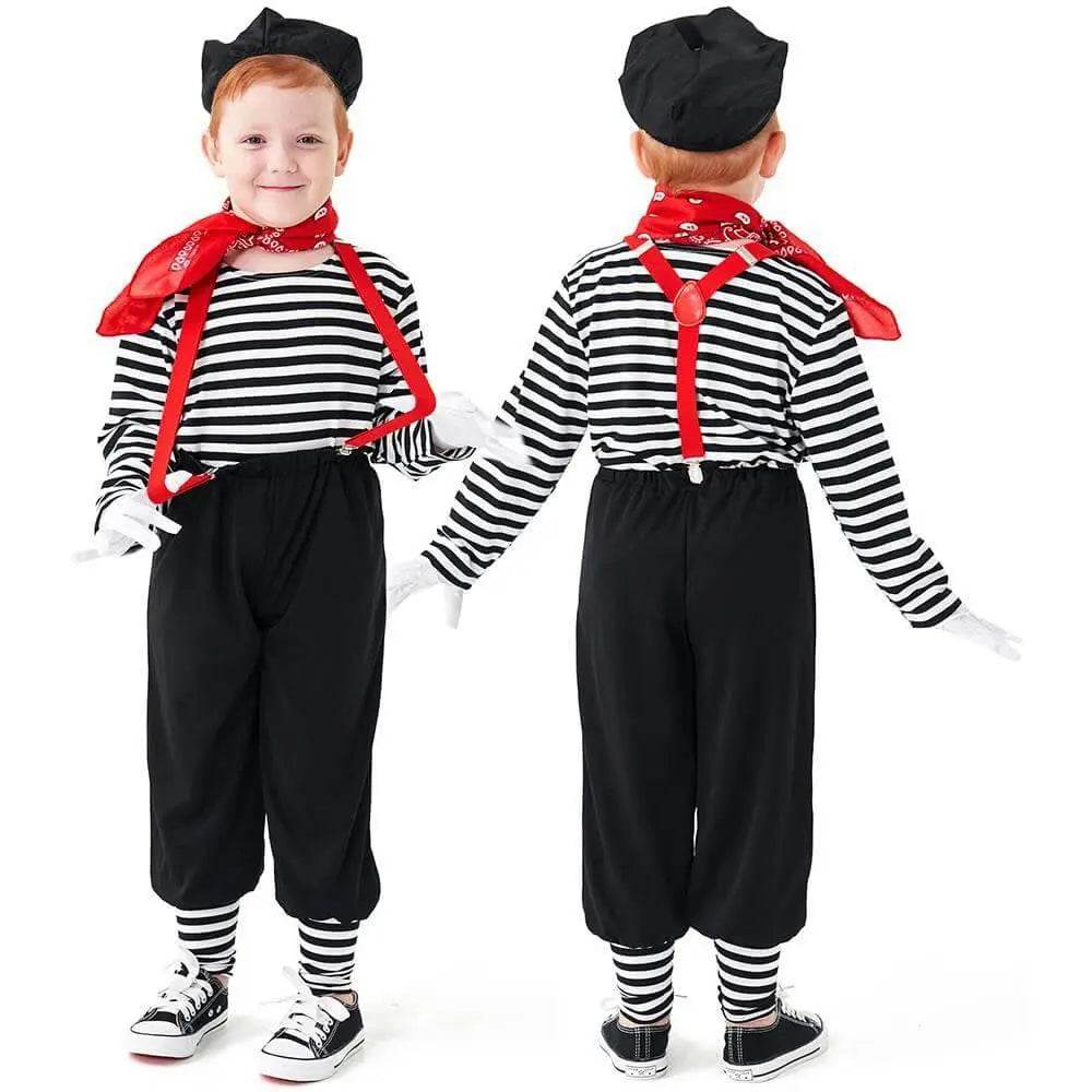 Kids Clown Cosplay Costume for Halloween Stage play - zzcosplay