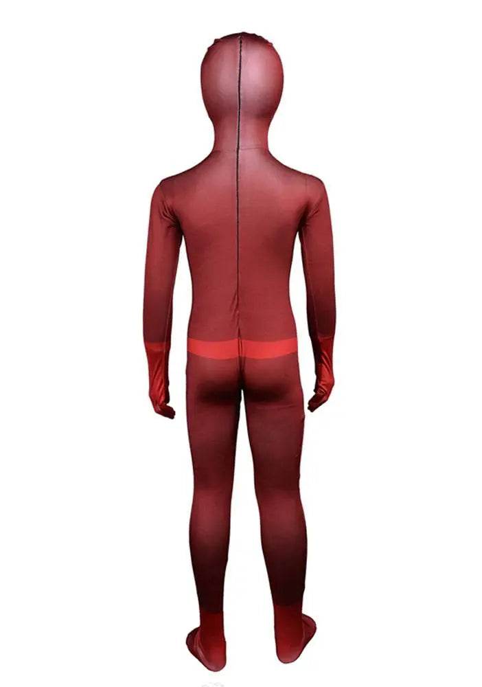 Kids Daredevil Zentai Costume Superhero Cosplay Party Spandex Bodysuit - zzcosplay