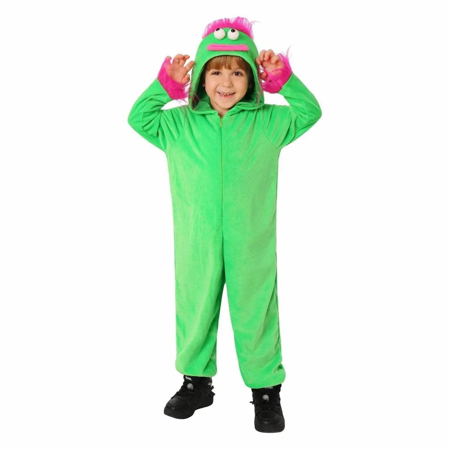 Kids Green Ugly Doll Jumpsuit Party Cosplay Costumes Halloween - zzcosplay