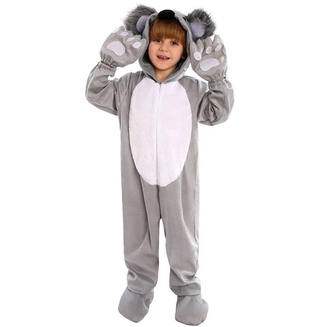 Kids Koala Bear Costume Children's Day and Halloween Stage Performance Outfit - zzcosplay