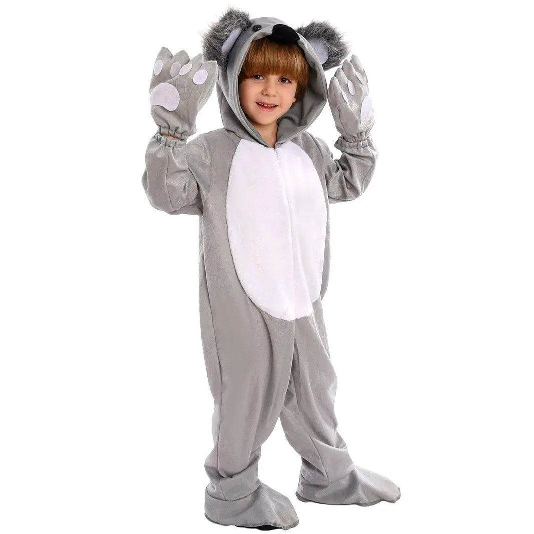 Kids Koala Bear Costume Children's Day and Halloween Stage Performance Outfit - zzcosplay