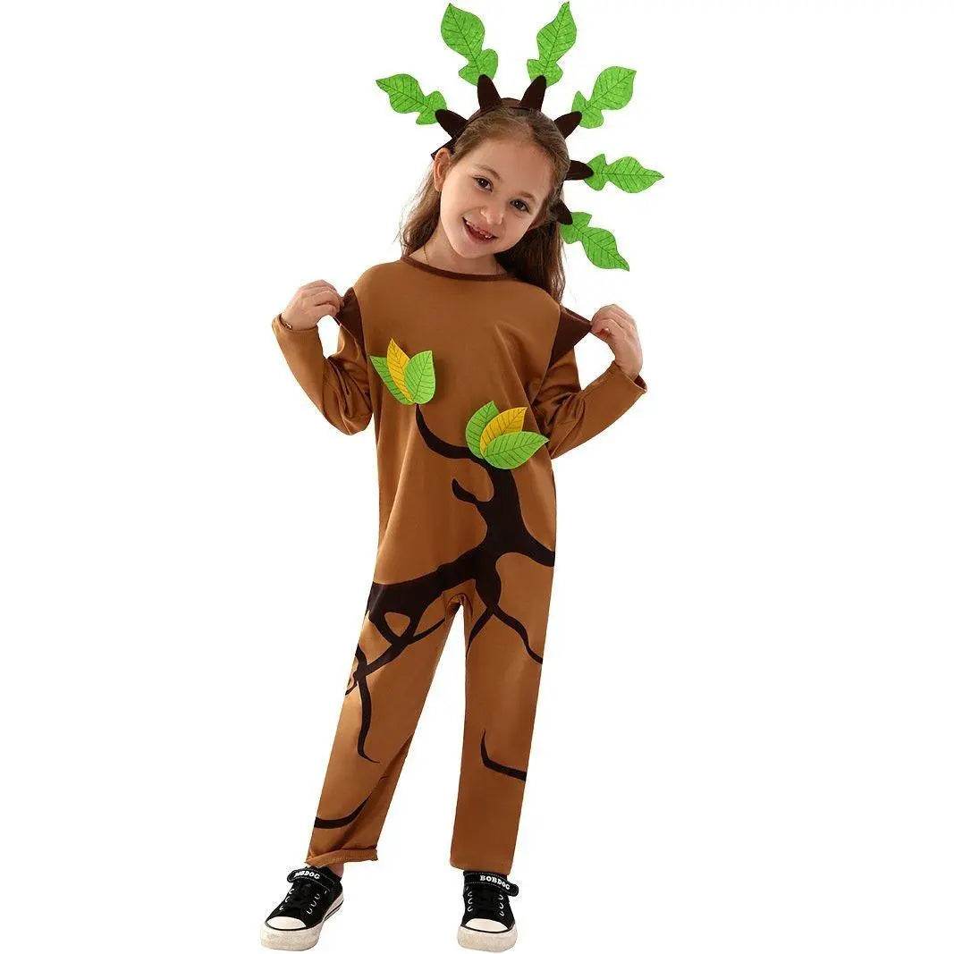 Kids easter plant tree Funny Novelty Halloween Cosplay Party Costume - zzcosplay