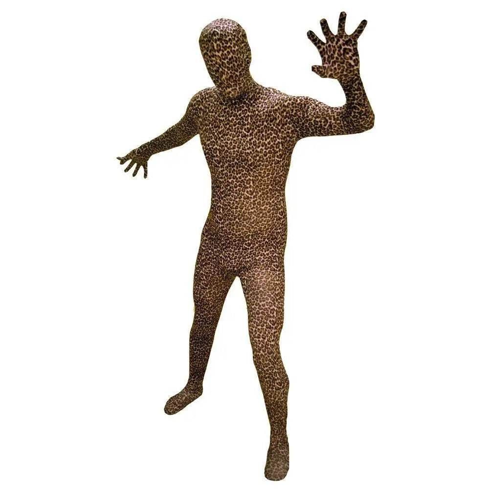 Leopard Print Lycra Spandex Bodysuit Zentai Catsuit Cosplay - zzcosplay