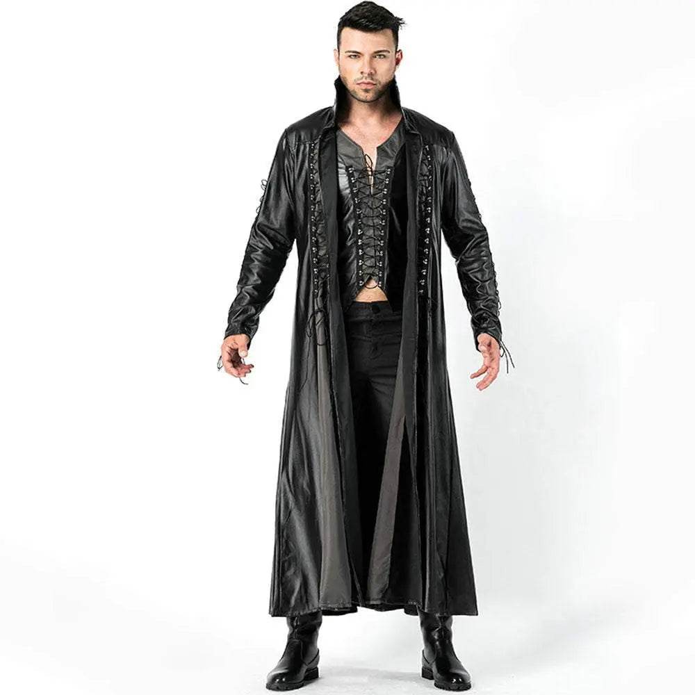 Men Vampire Cosplay Costume for Halloween Party Stage Performance - zzcosplay