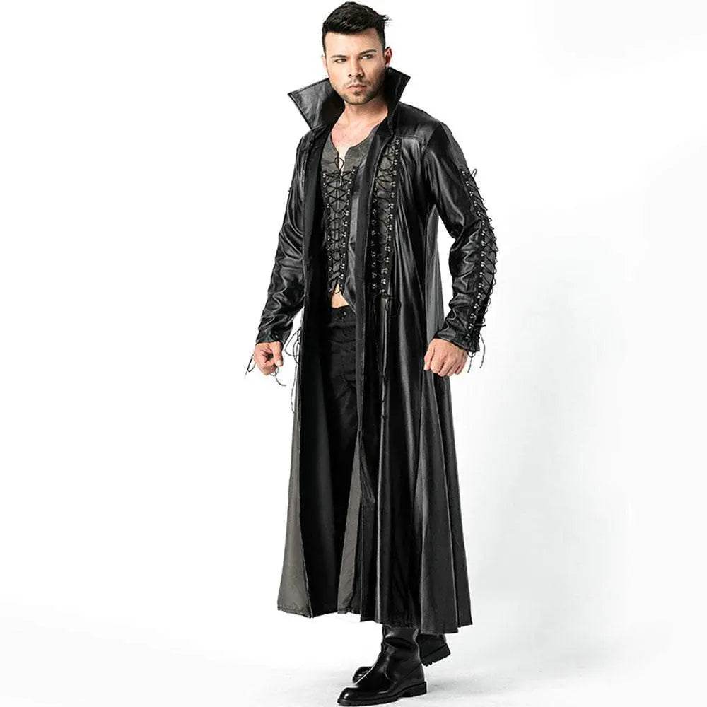 Men Vampire Cosplay Costume for Halloween Party Stage Performance - zzcosplay