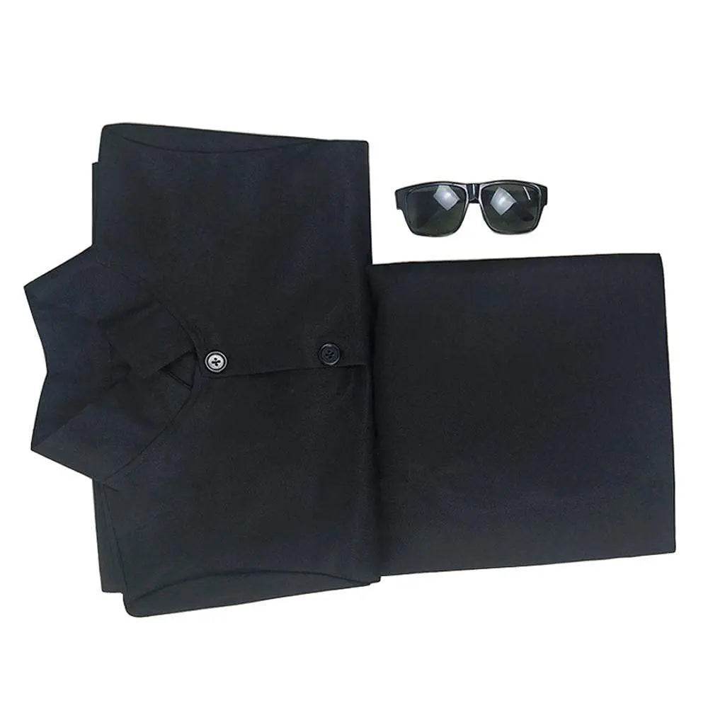 Movie The Matrix Cosplay Neo Costume Black Suit Cloak Pants Outfit Halloween Costumes for Men - zzcosplay