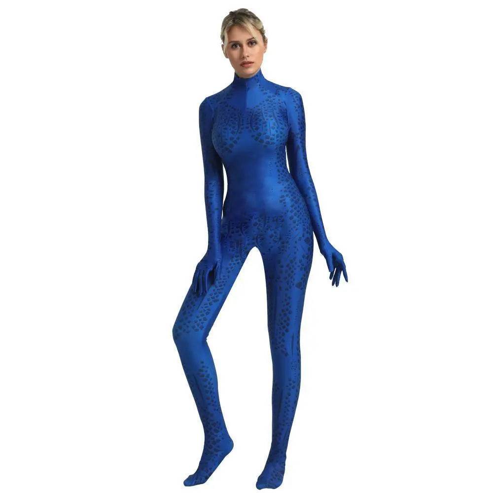 Mystique Costume X-Men Apocalypse Halloween Cosplay Bodysuit Jumpsuit Women Men Kids - zzcosplay