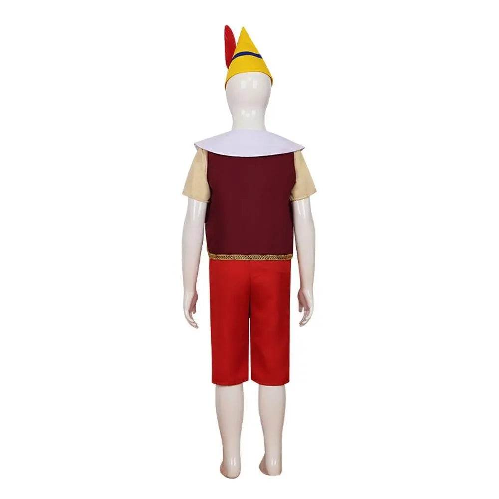 Pinocchio with the long nose Costume Cosplay Anime Suit Outfit Sets Up - zzcosplay