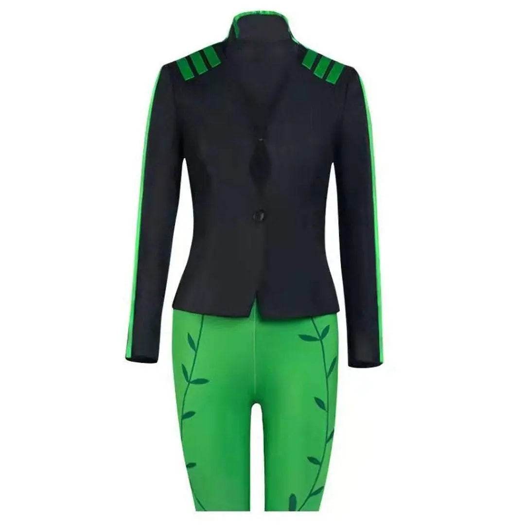 Poison Ivy Cosplay Costume Harley Quinn Outfits Halloween Carnival Dress Up Suit Outfit For Women - zzcosplay