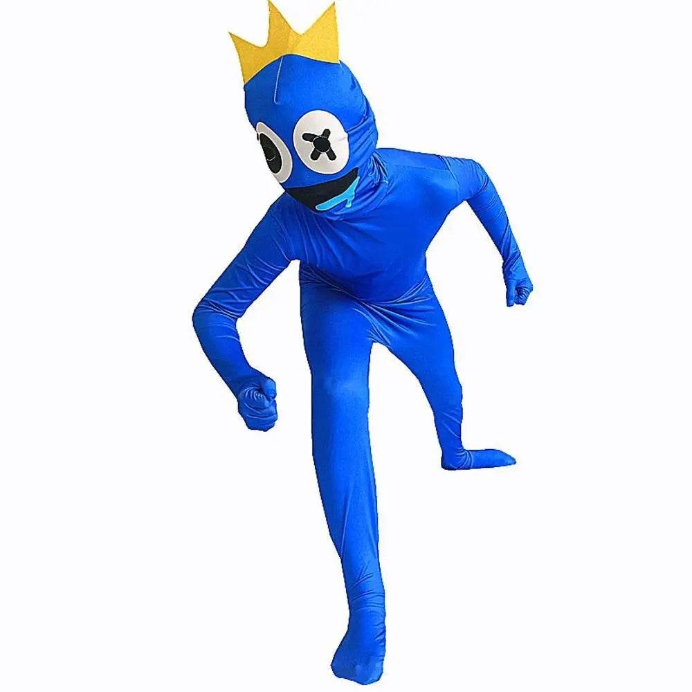 Roblox rainbow friends Cosplay Costume Blue Monster costume jumpsuit - zzcosplay