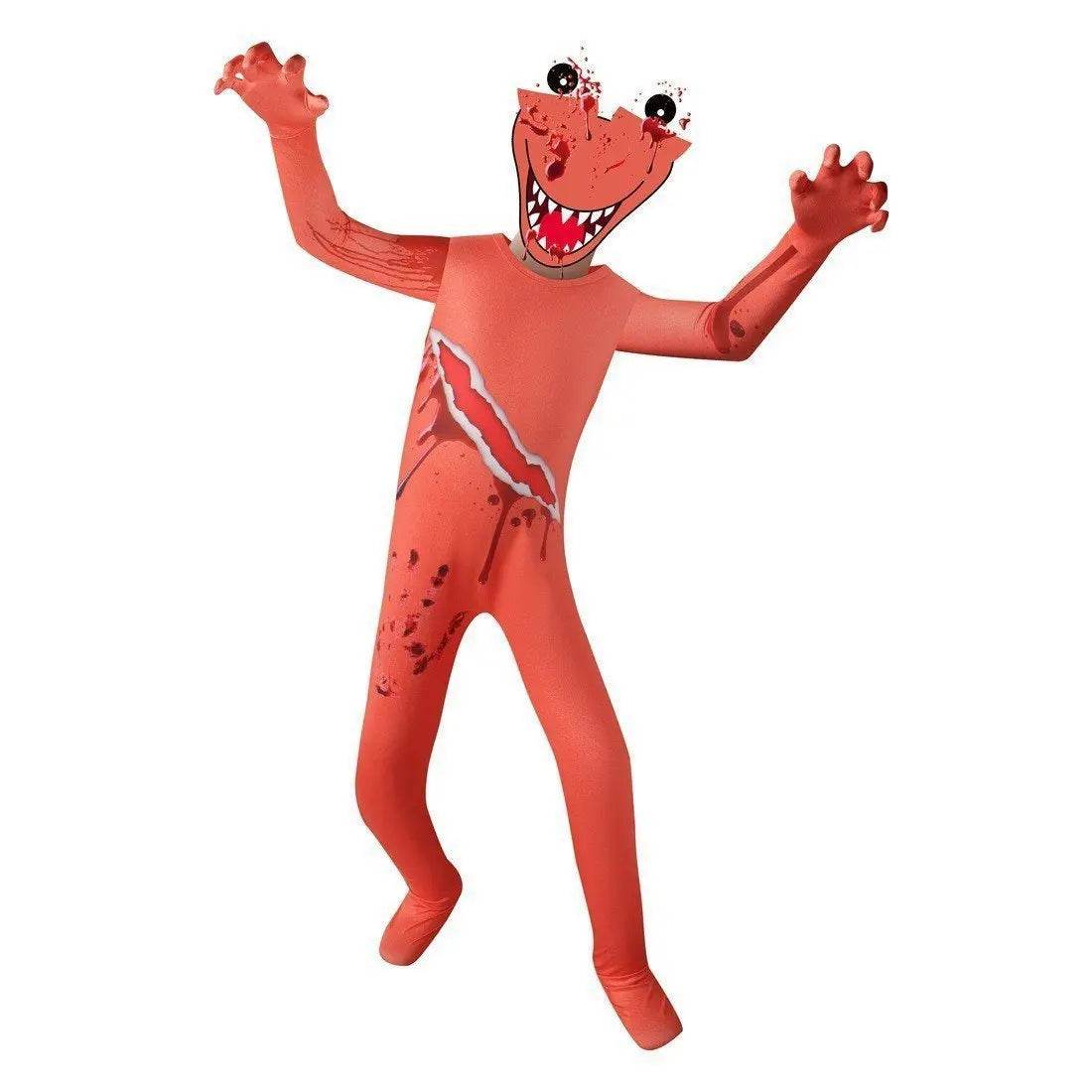 Roblox rainbow friends Cosplay Costume Red Monster costume jumpsuit - zzcosplay