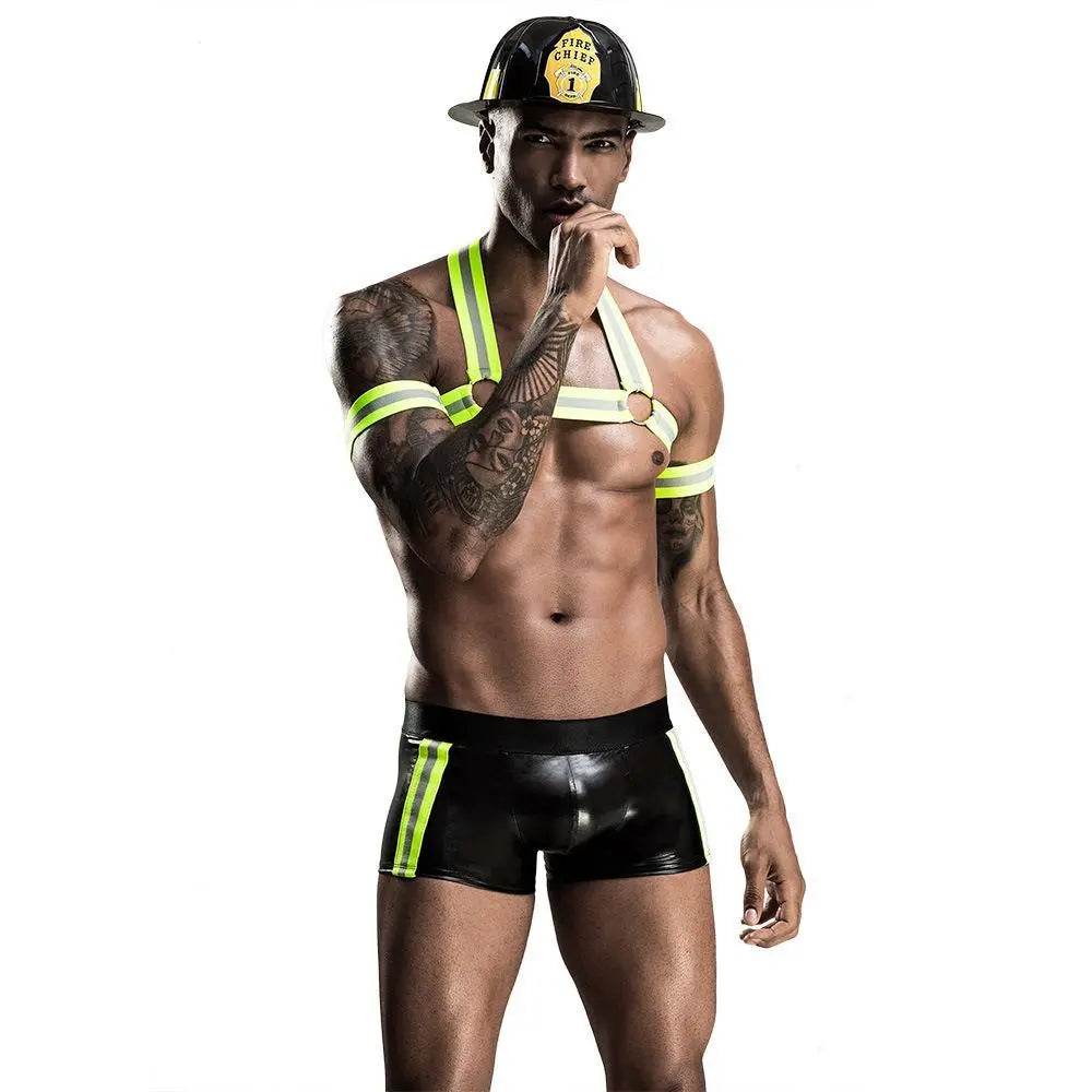 Stag do Firemen Party Fancy Dress Costume Night Club Uniform - zzcosplay
