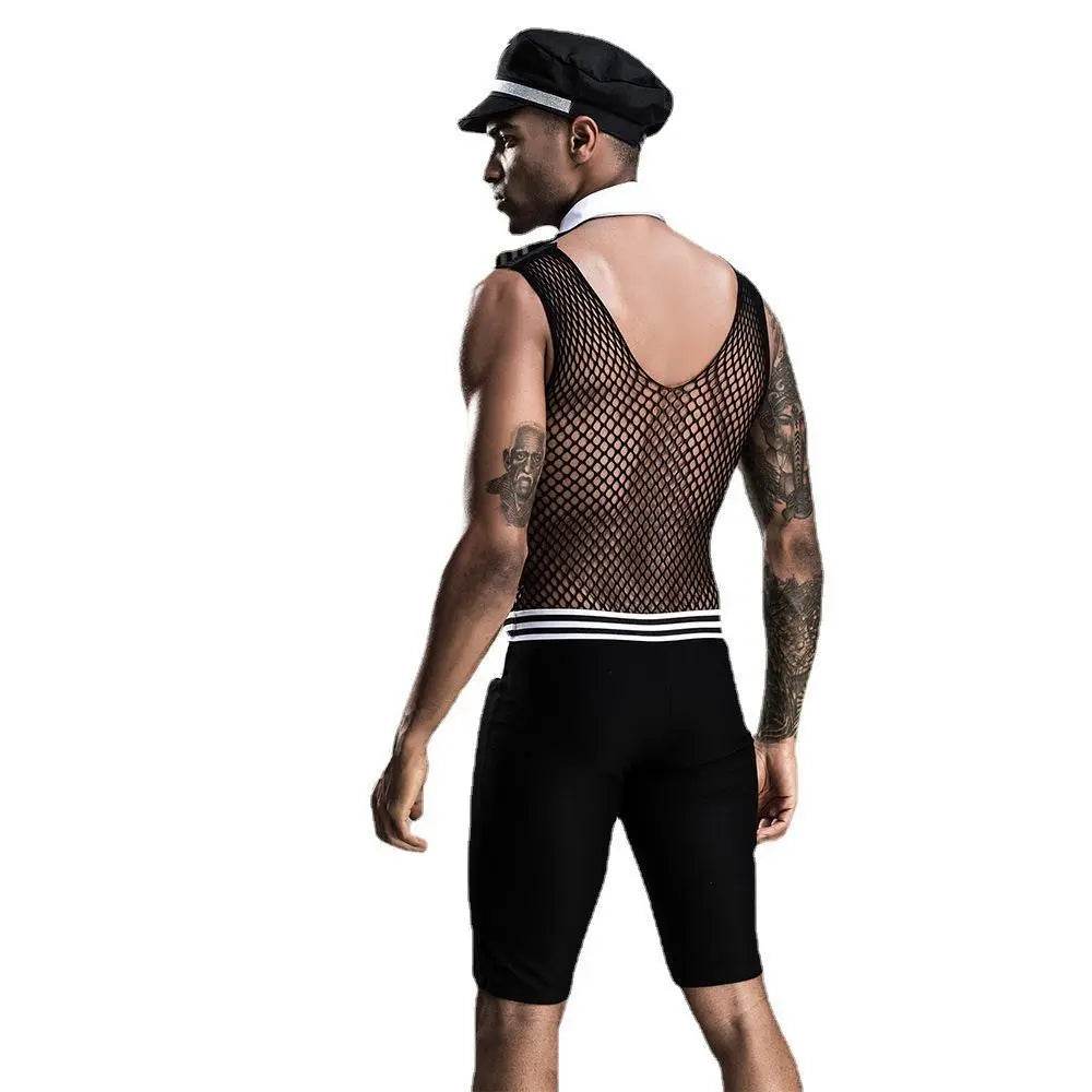 Stag do Police Pilot Party Costume Nightclub Uniform - zzcosplay