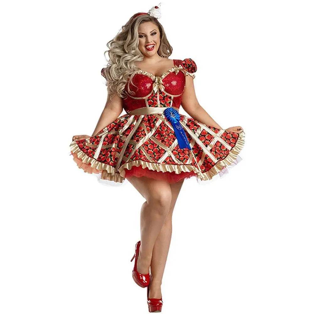 Strawberry Costume Women Dress - zzcosplay