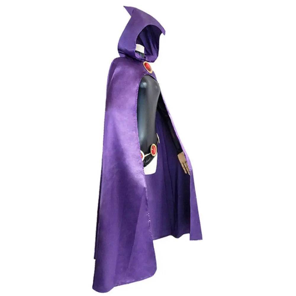 Teen Titans Raven Costume Anime Halloween Cosplay - zzcosplay